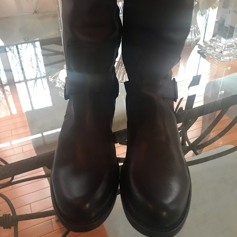 New Steve Madden long leather boot
